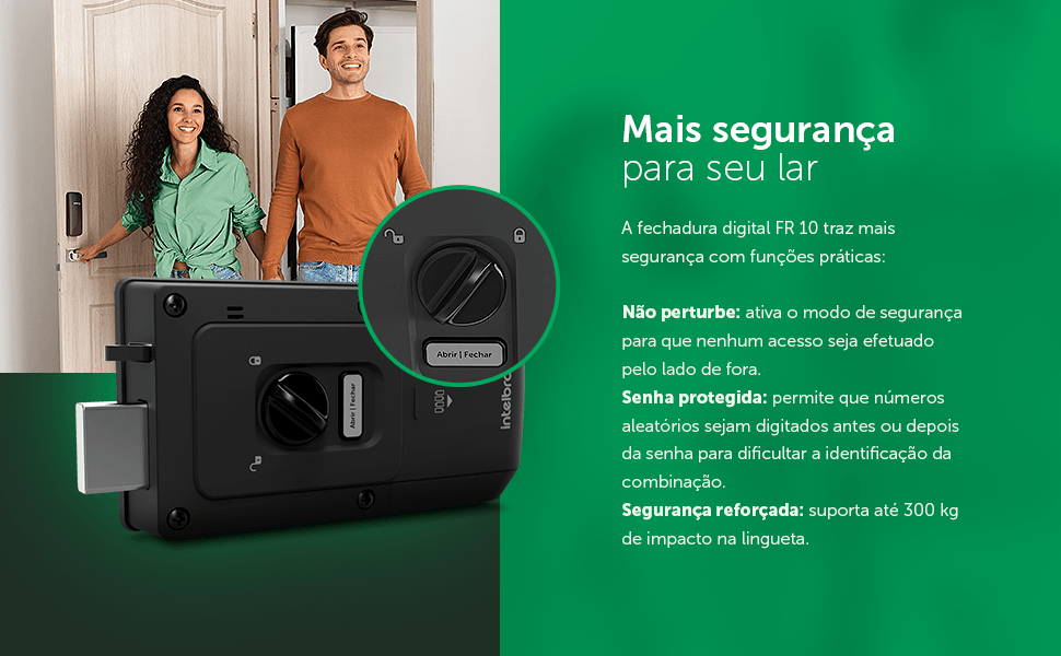 Mais segurança e conveniência para o seu lar