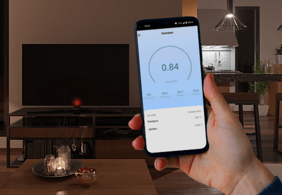 Tenha um medidor de energia