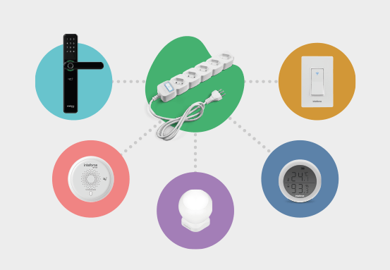 Integre com outros dispositivos de casa inteligente