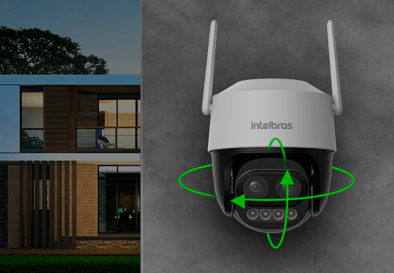 Função Autotracking e monitoramento 360°