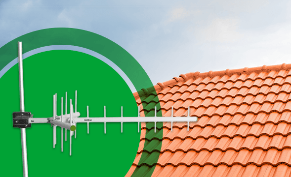 Compatível com antena externa