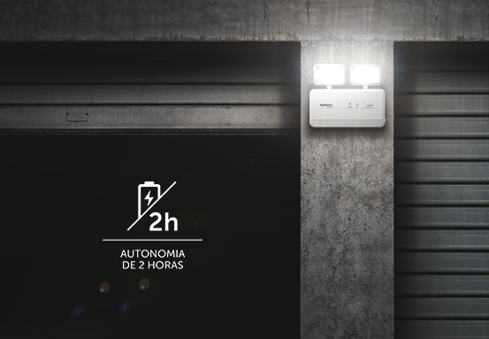 Autonomia de 2 horas