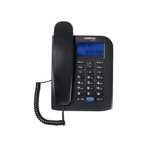 Telefone com Identificador de chamadas TC 60 ID Preto Intelbras