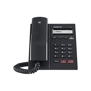 Telefone com Tecnologia IP TIP 125i Preto Intelbras