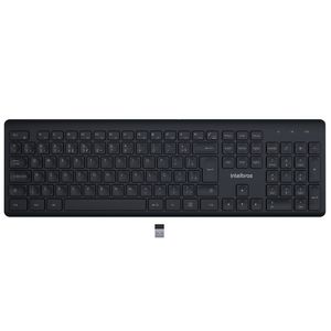 Teclado Intelbras TSI50  Sem Fio Preto