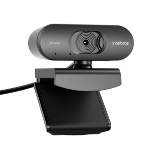 Webcam CAM HD 720p com Microfone e Clip Universal Intelbras