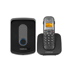 Telefone sem fio Intelbras com Ramal Externo TIS 5010