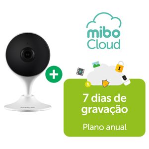 Kit Câmera Wi-Fi Interna iM3 C + Gravação em Nuvem Mibo Cloud 7 dias Anual