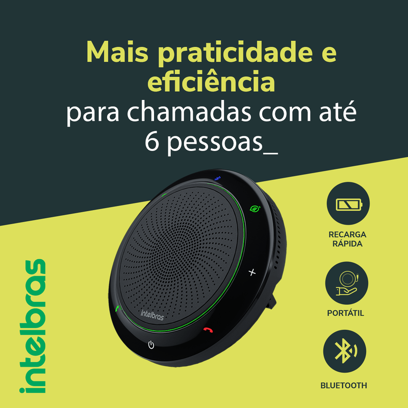 Audioconferência Intelbras CAP 200 BT