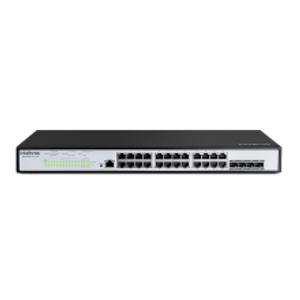 Switch Gerenciável 24 Portas Giga e 4 Portas SFP SG 2404D PoE Max