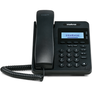 Telefone com Tecnologia IP e Qualidade HD IP S3002 Preto Intelbras