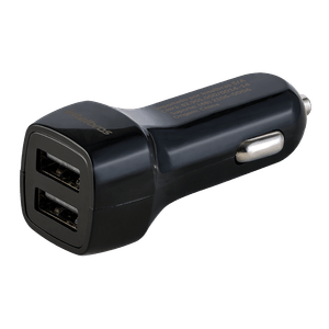 Carregador veicular universal USB com 2 portas Intelbras ECV 2 Fast