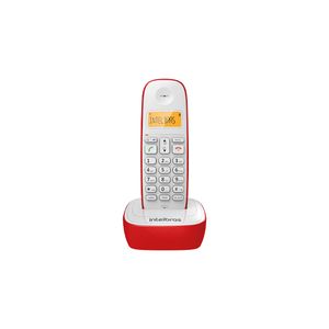 Telefone Digital Sem Fio TS 7510 Vermelho Intelbras