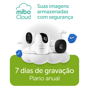 Plano de Gravação em nuvem para Mibo Cloud - 7 dias Anual