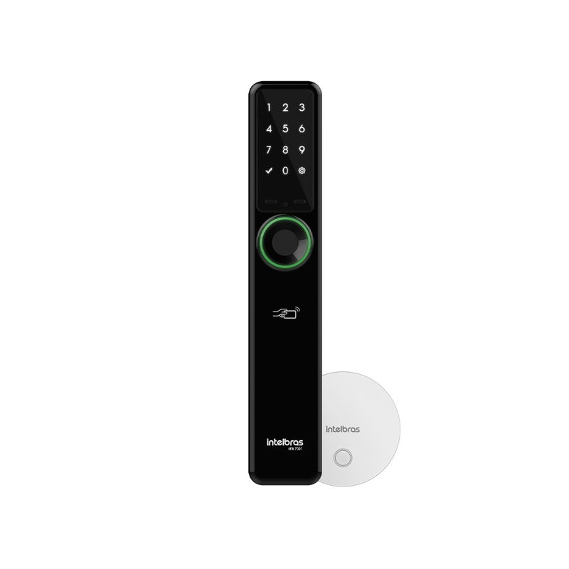 Fechadura Smart de Embutir sem Maçaneta IFR 7001+ Intelbras