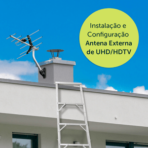 Instalação de Antena de TV  (AE 3010 ou AE 5010)