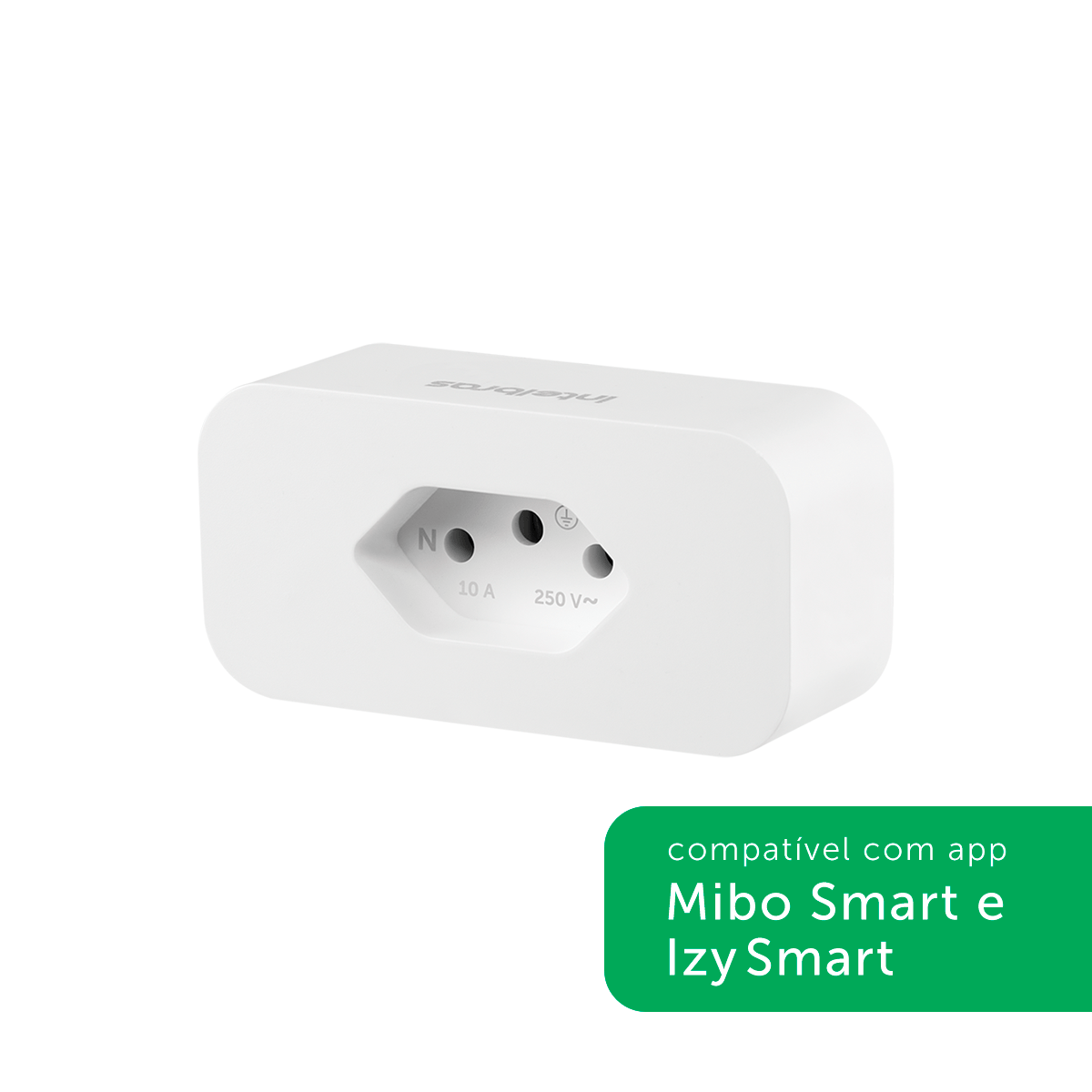Interruptor Conector Inteligente Wi-Fi Intelbras EWS 301 - Intelbras