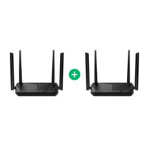 Kit Roteador Intelbras Wi-Fi 6 Dual Band W6-1500 - 2 unidades