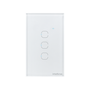 Interruptor Touch Inteligente Zigbee 3 Teclas EZS 1003 Branco Intelbras