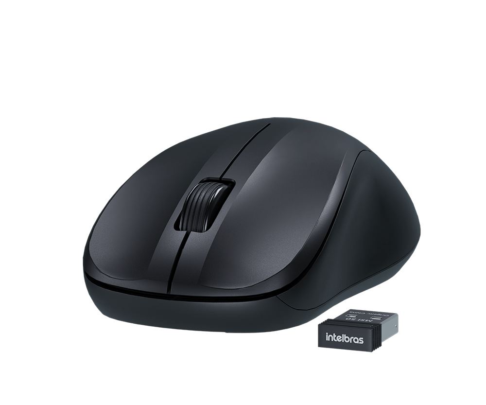 Mouse sem Fio com Click Silencioso MSI 55 Intelbras - Intelbras