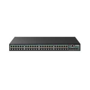 Switch Gerenciável 48 portas Gigabit e 4 portas SFP+ S2352G-B Preto Intelbras