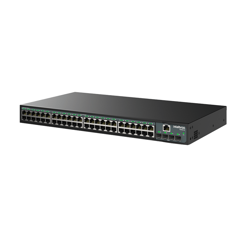 Switch Gerenciável 48 Portas 4P SFP 10000 BASE-X S2352G B Intelbras