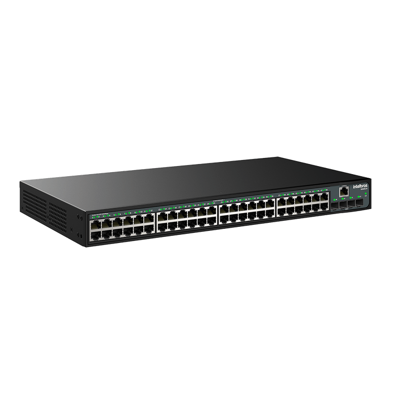 Switch Gerenciável 48 Portas 4P SFP 10000 BASE-X S2352G B Intelbras