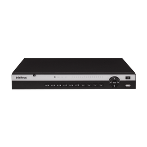 Gravador Digital de Video NVD 3316 P 16 portas PoE+ e HD 2TB Intelbras