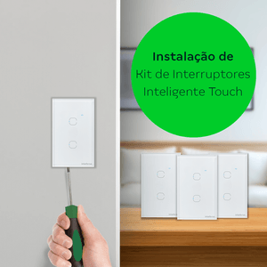 Instalação de kit Interruptores Smart  Intelbras