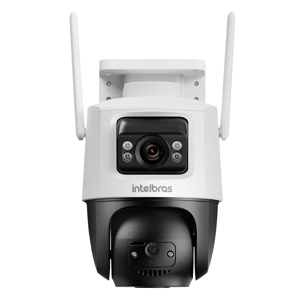 Câmera Wi-Fi 3MP Full Color iM9+ com visão 180° | Intelbras