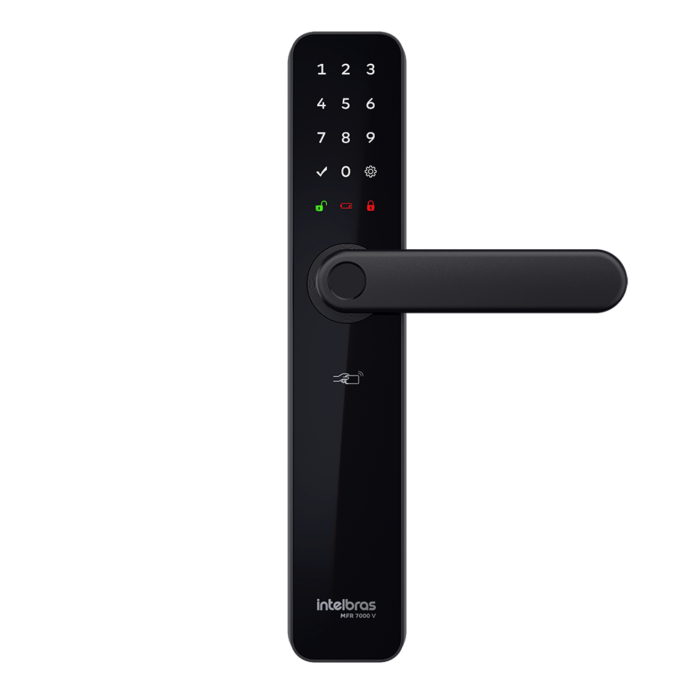 Fechadura Digital de Sobrepor FR 10 Preto | Intelbras - Intelbras