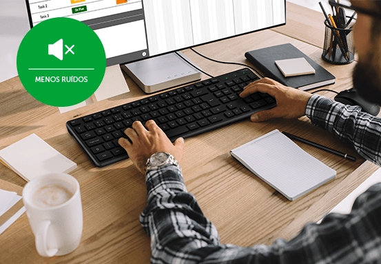 Mais conforto e menos ruídos