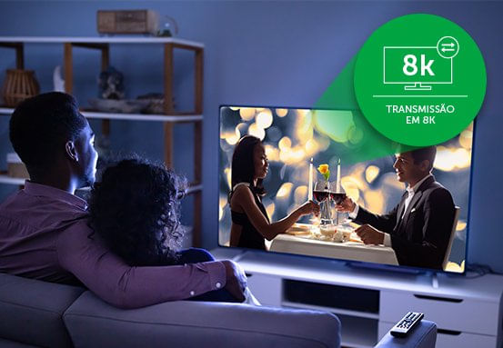 Transmissão em 8K