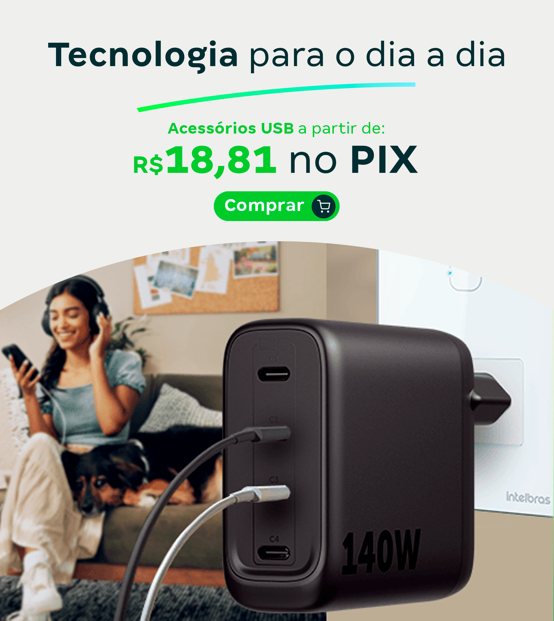 Acessórios USB