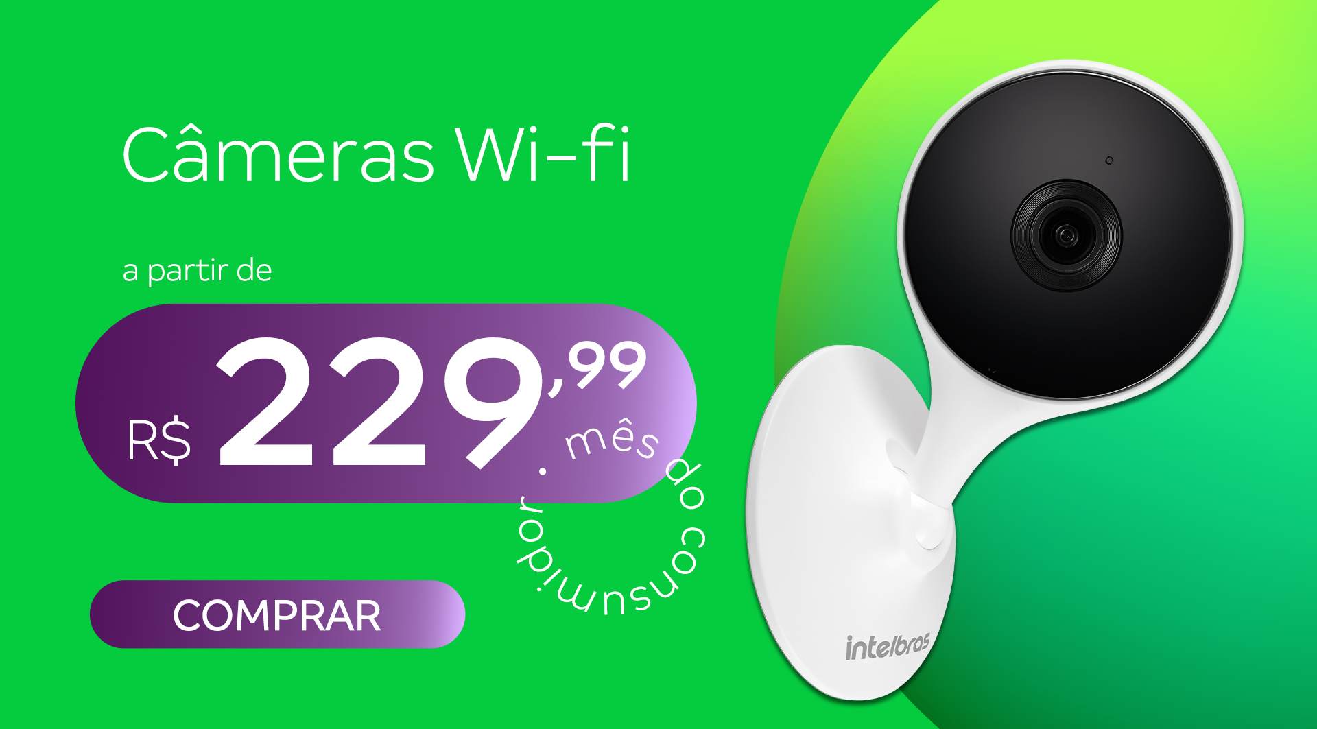 Câmeras de Segurança Internas, Veiculares e mais