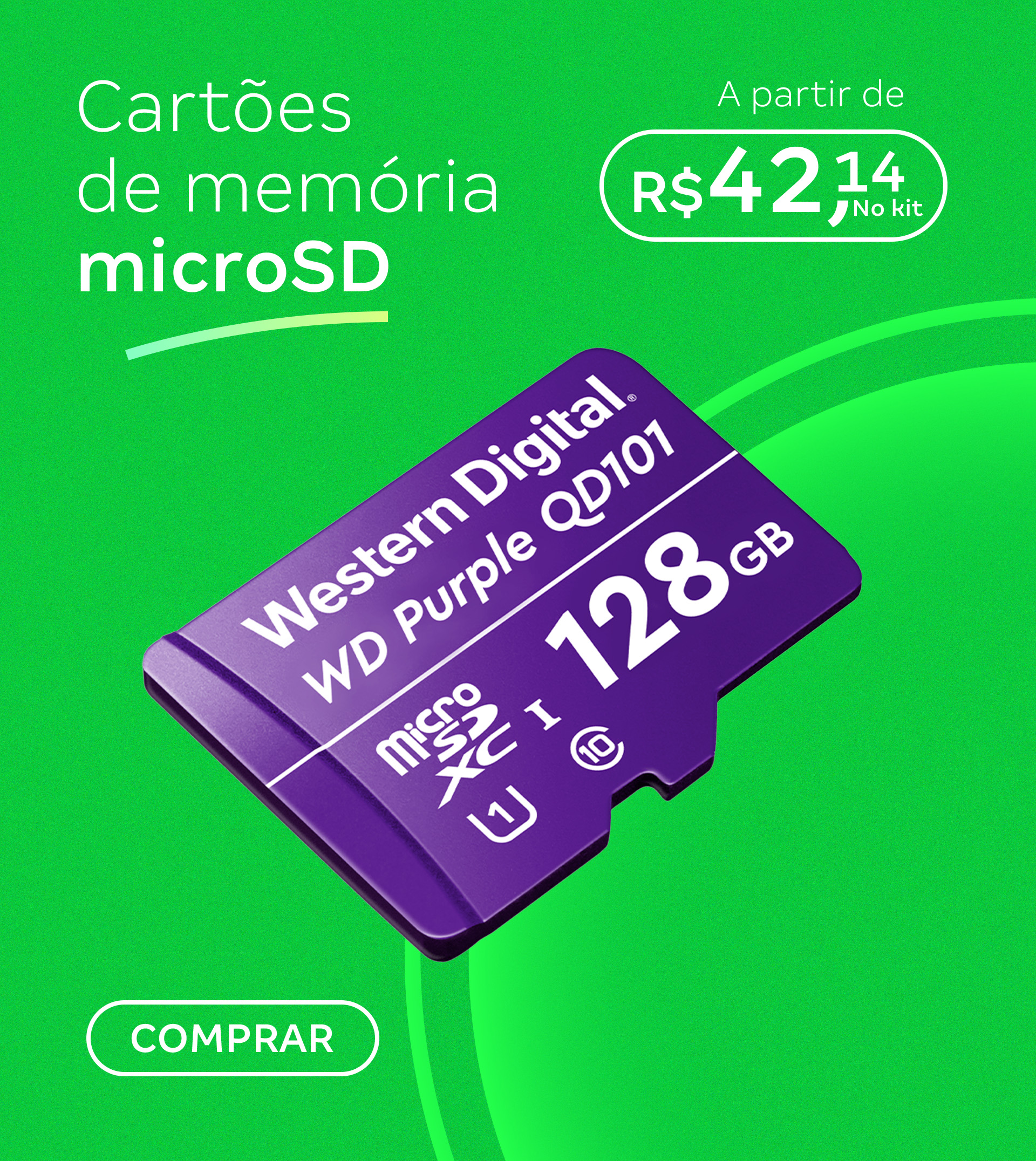 Cartão de Memória MicroSD