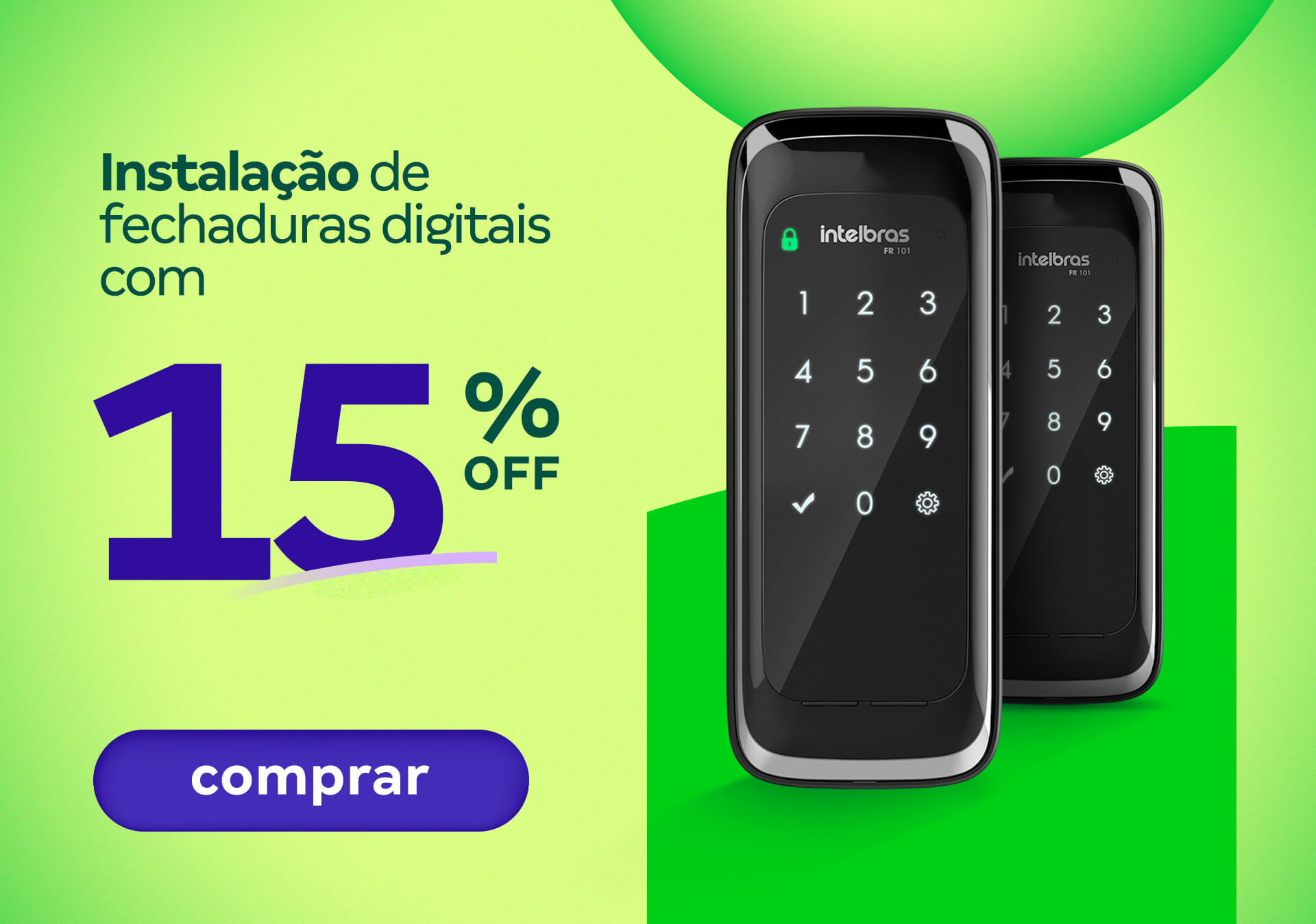 Instalação de Fechaduras Intelbras