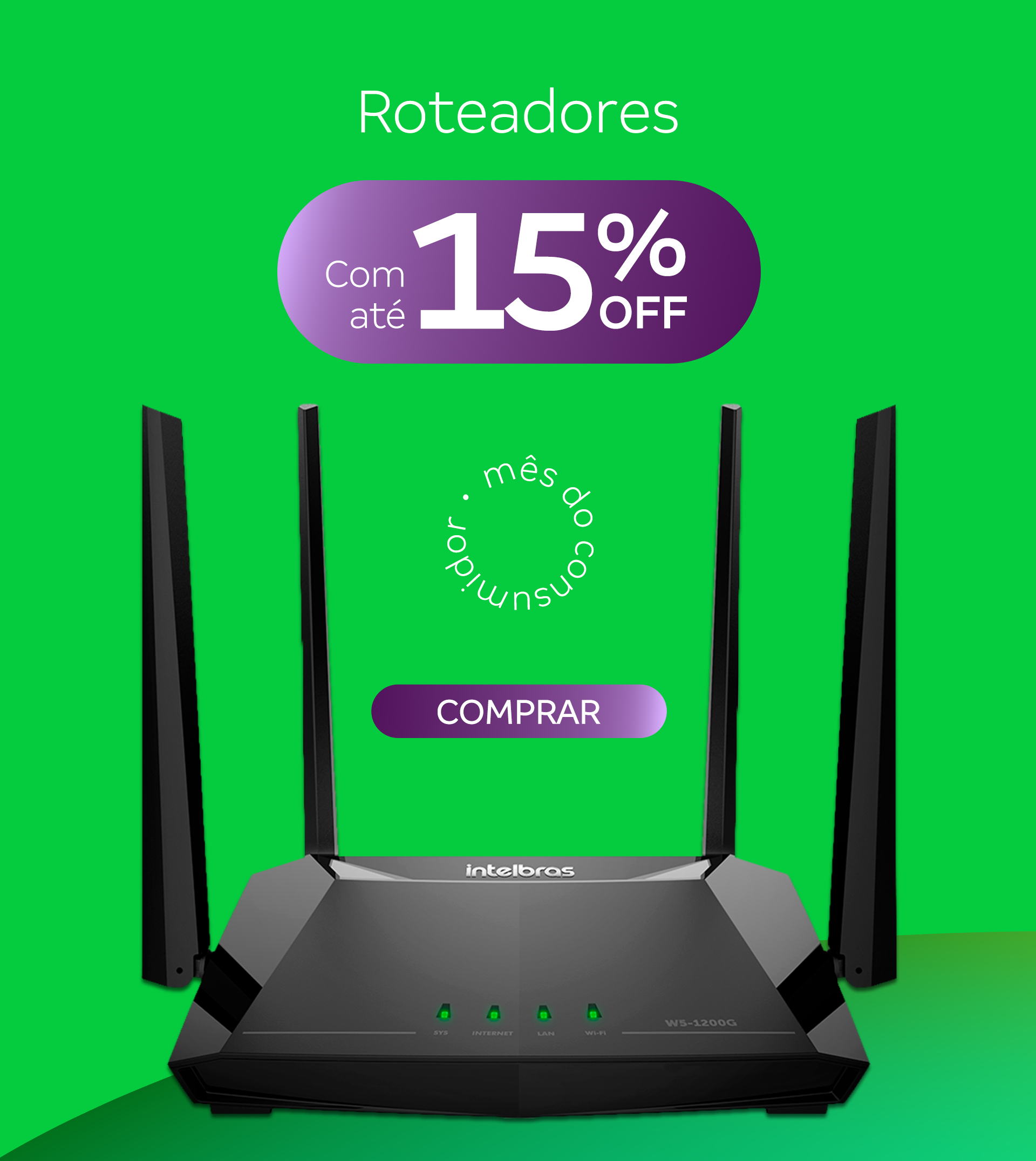 Roteadores Residenciais Intelbras